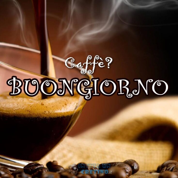 buongiorno caffè immagine da scaricare