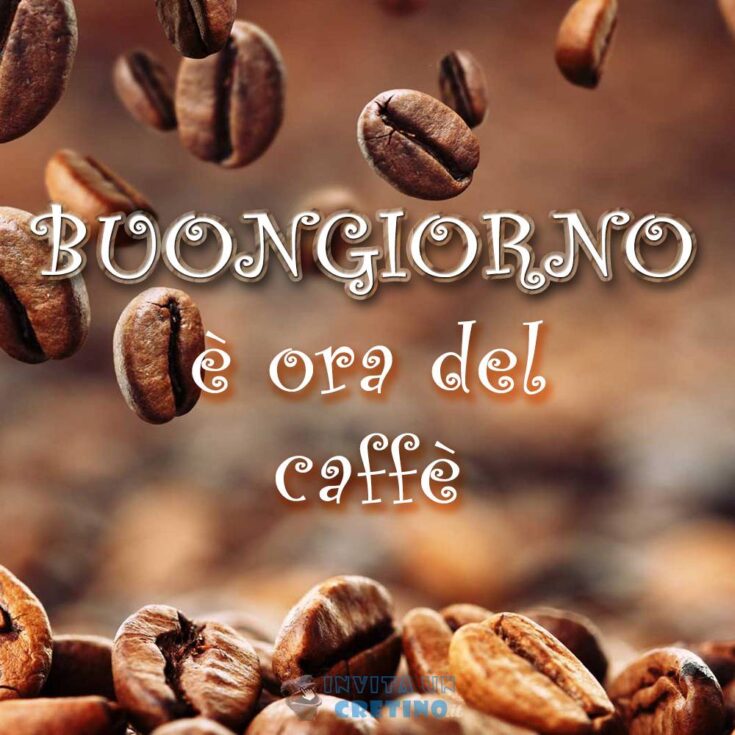 buongiorno ora del caffè immagine da scaricare