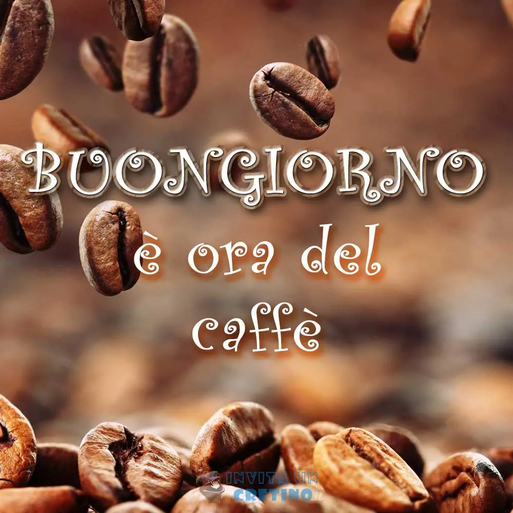 buongiorno ora del caffè immagine da scaricare