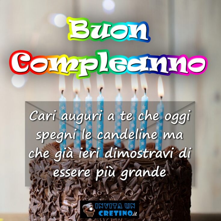 buon compleanno cari auguri immagine gratis