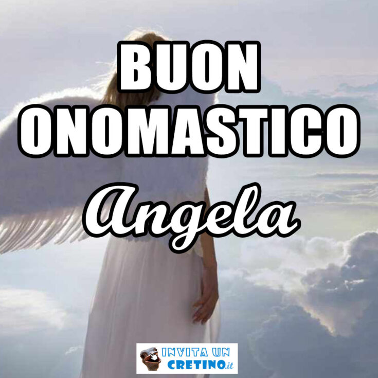 buon onomastico angela