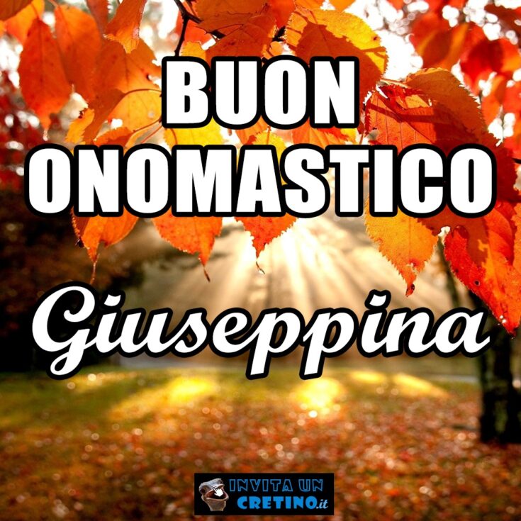 buon onomastico giuseppina 19 marzo 2021