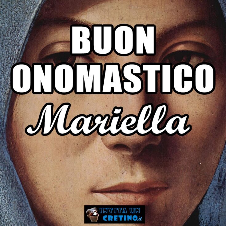 buon onomastico mariella 12 settembre 2020