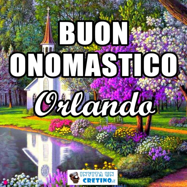 buon onomastico orlando