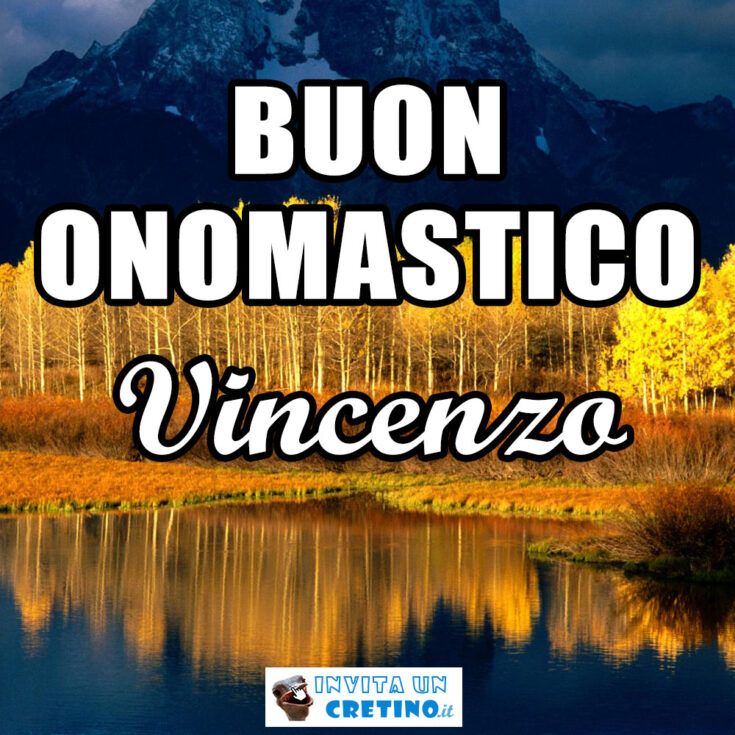 buon onomastico vincenzo 2020