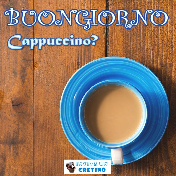 buongiorno cappuccino