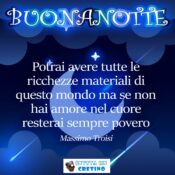 buonanotte con frase significativa massimo troisi