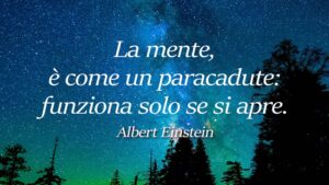 buonanotte mente come paracadute frase albert einstein