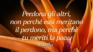 buonanotte perdona tu meriti la pace budda