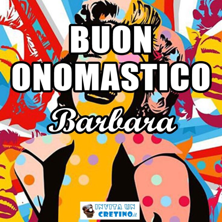 buon onomastico barbara 4 dicembre