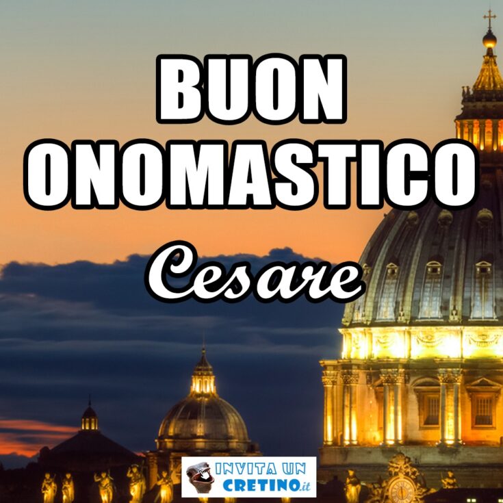 buon onomastico cesare 9 dicembre