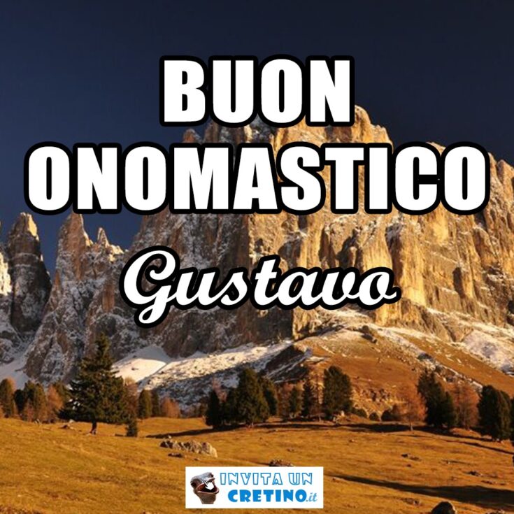 buon onomastico gustavo 27 novembre