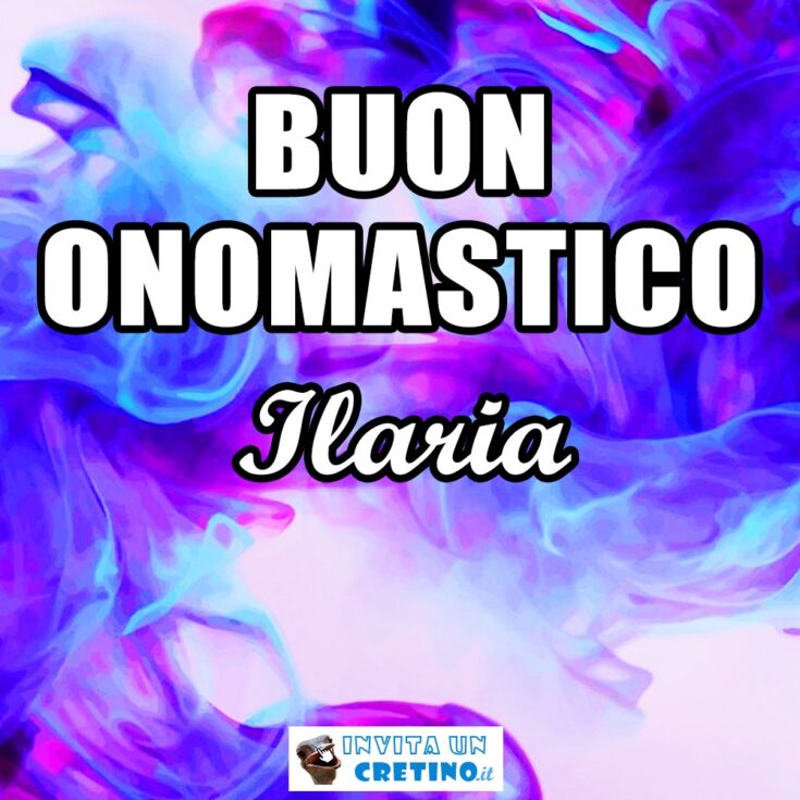 buon onomastico ilaria 3 dicembre