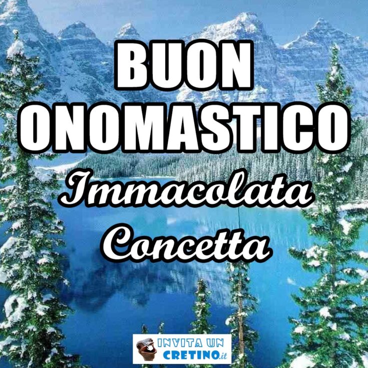 buon onomastico immacolata concetta 8 dicembre