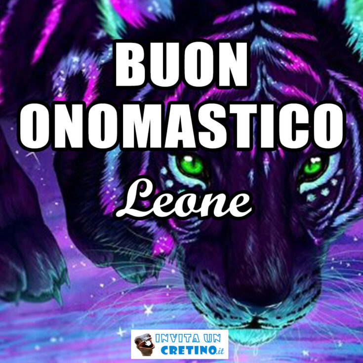 buon onomastico leone 10 novembre