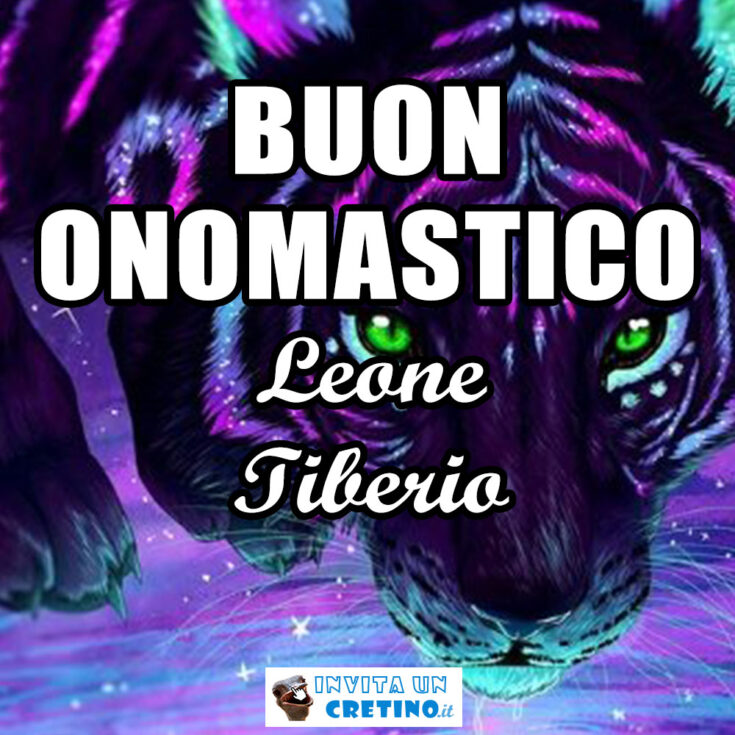 buon onomastico leone tiberio 10 novembre