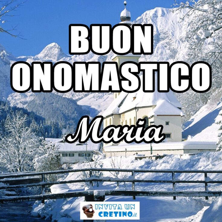 buon onomastico maria 21 novembre