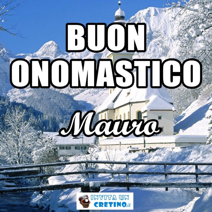 buon onomastico mauro 21 novembre