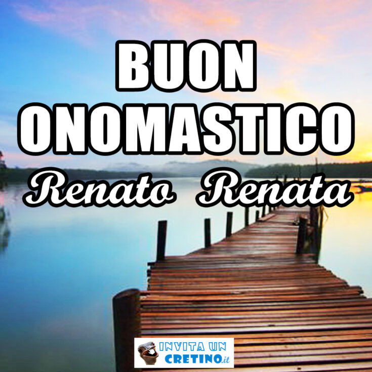 buon onomastico renato renata 12 novembre