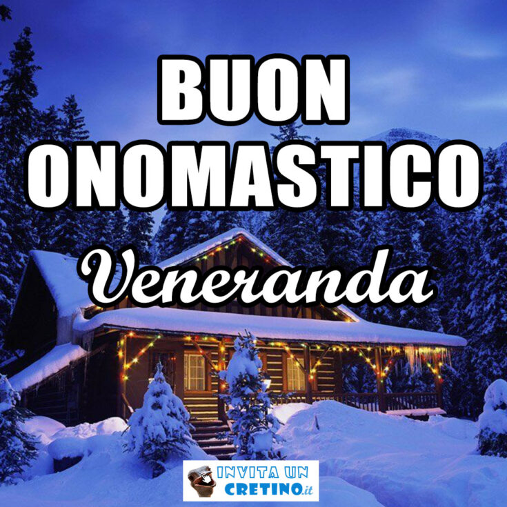 buon onomastico veneranda 14 novembre