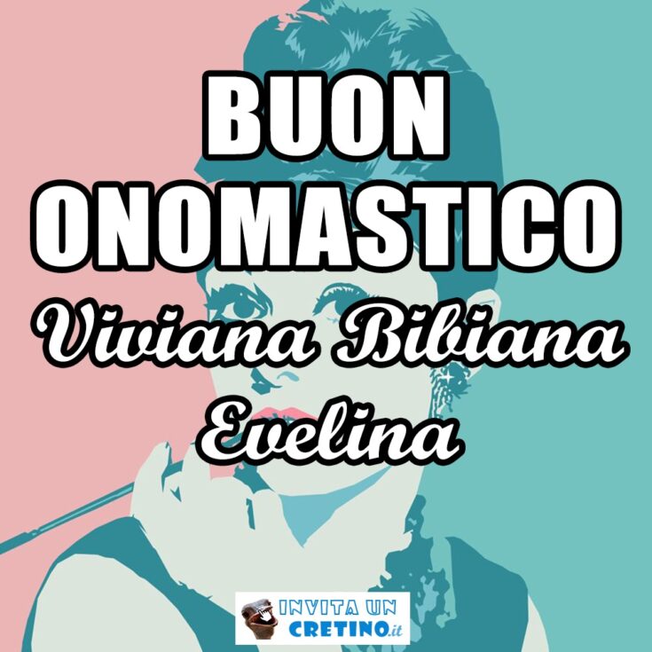 buon onomastico viviana bibiana evelina 2 dicembre