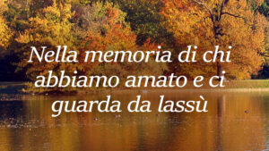 buongiorno tutti i morti 2020