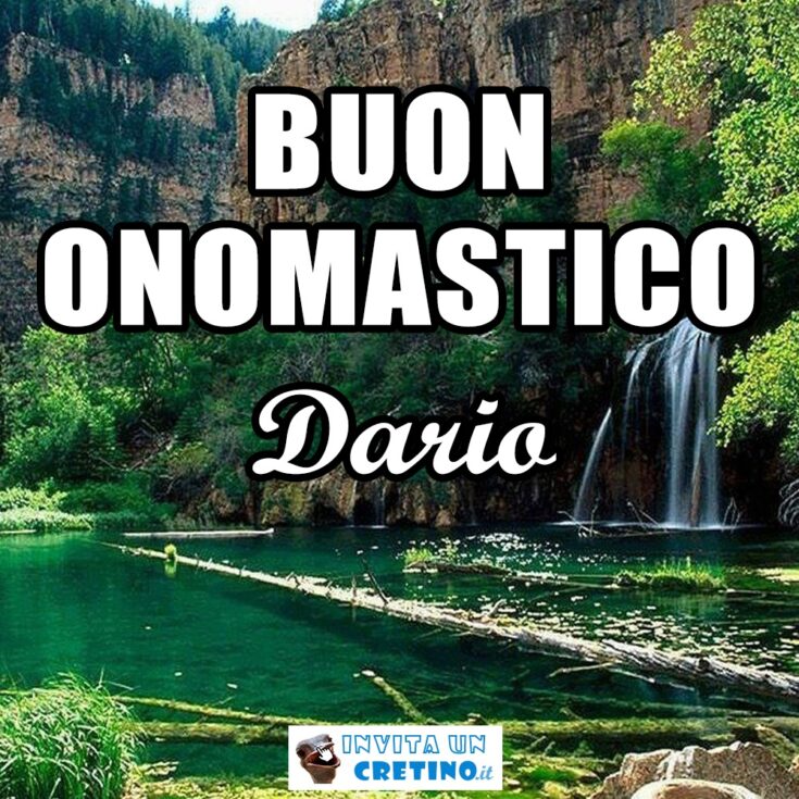 buon onomastico dario 19 dicembre