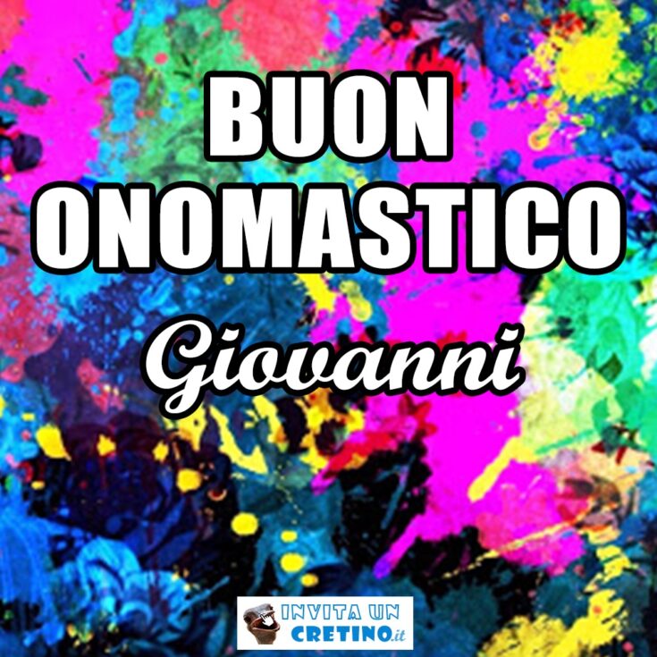 buon onomastico giovanni 27 dicembre