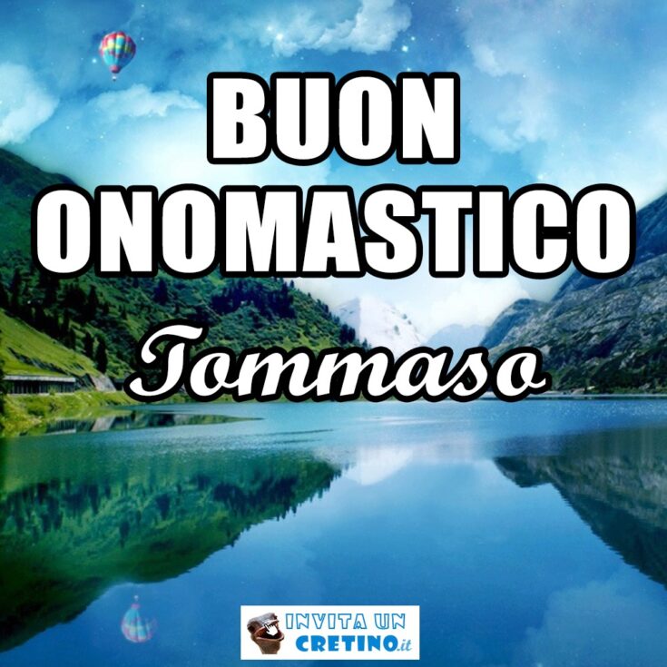 buon onomastico tommaso 29 dicembre