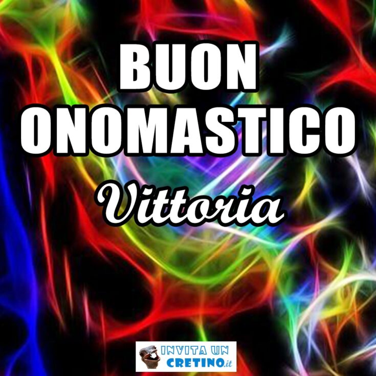 buon onomastico vittoria 23 dicembre