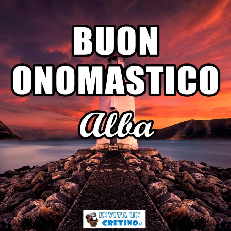 buon onomastico alba 17 gennaio