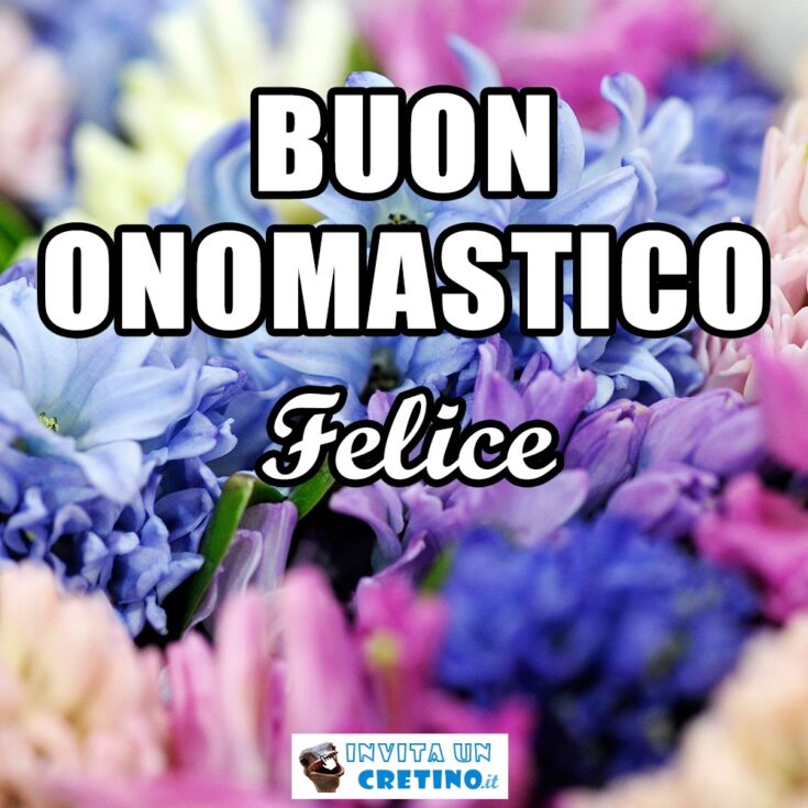 buon onomastico felice 14 gennaio