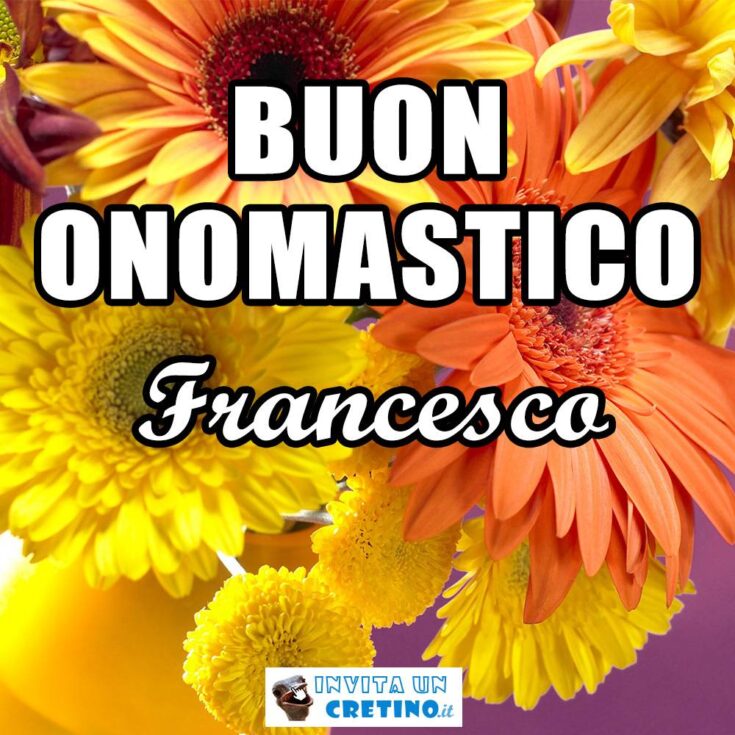 buon onomastico francesco 24 gennaio