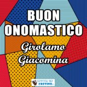 buon onomastico girolamo giacomina 8 febbraio