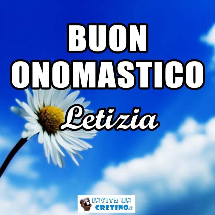 buon onomastico letizia 13 marzo