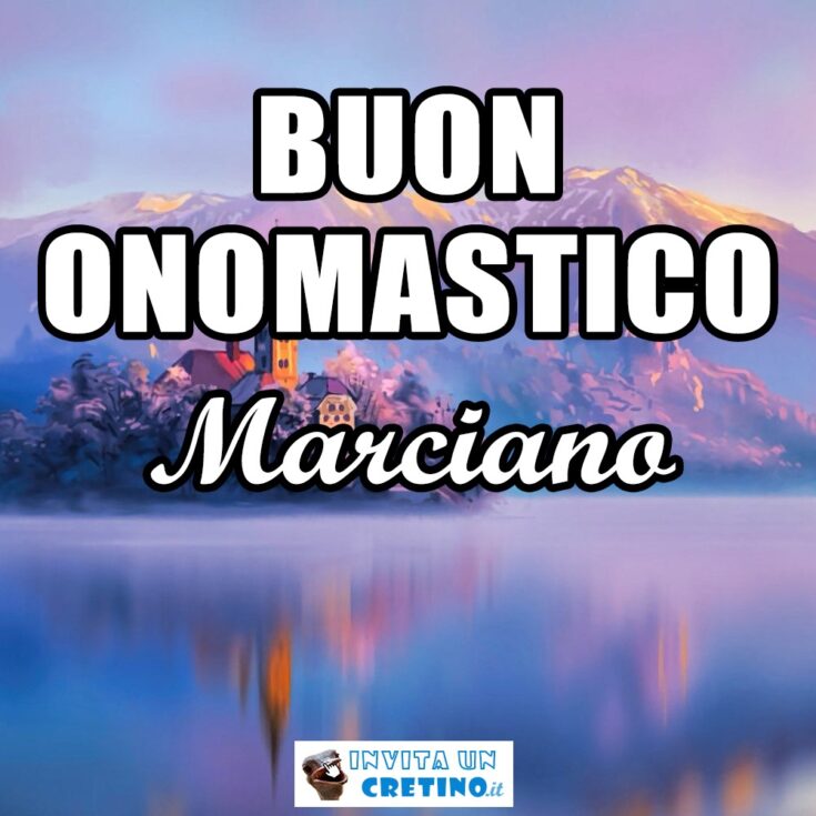 buon onomastico marciano 4 gennaio