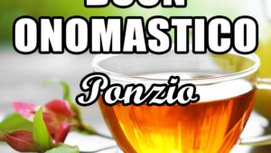buon onomastico ponzio 8 marzo