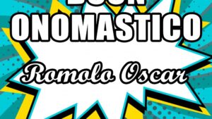 buon onomastico romolo oscar 24 marzo