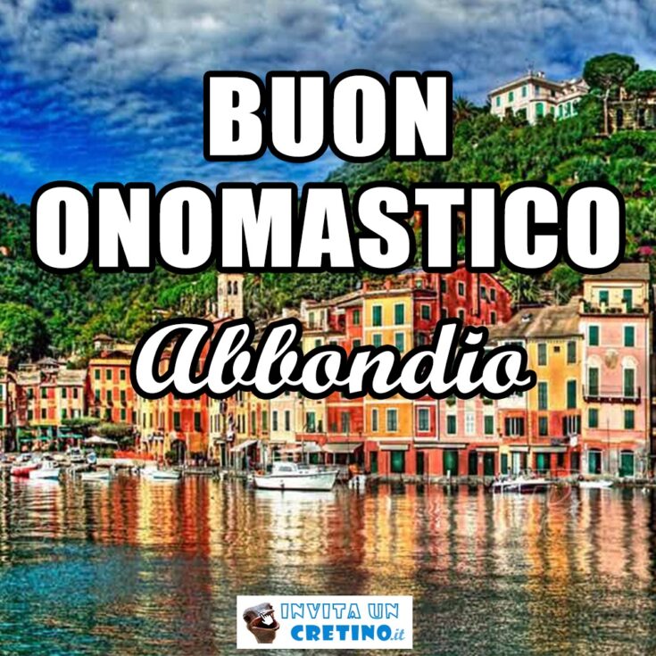 buon onomastico abbondio 14 aprile