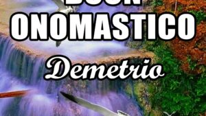 buon onomastico demetrio 9 aprile