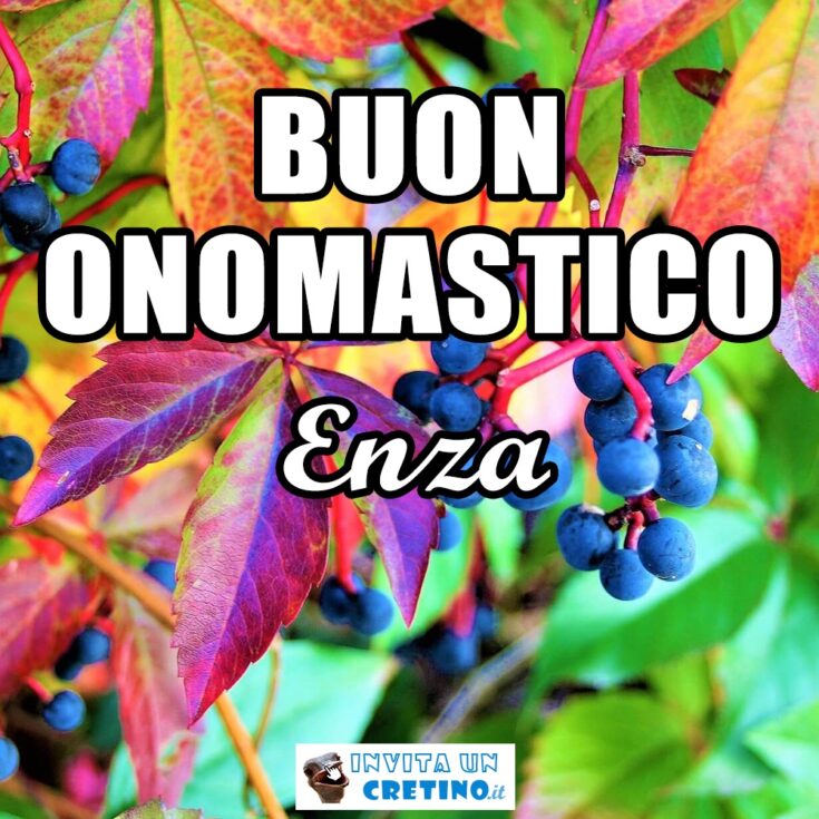 buon onomastico enza 5 aprile