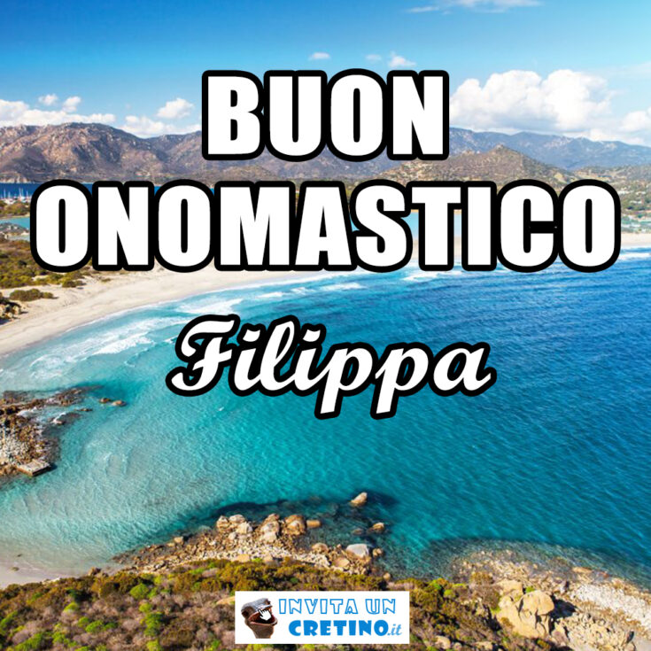 buon onomastico filippa 3 maggio