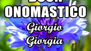 buon onomastico giorgio giorgia 23 aprile