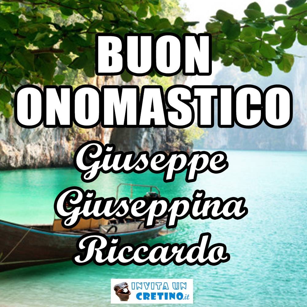 buon onomastico giuseppe giuseppina riccardo 1 maggio