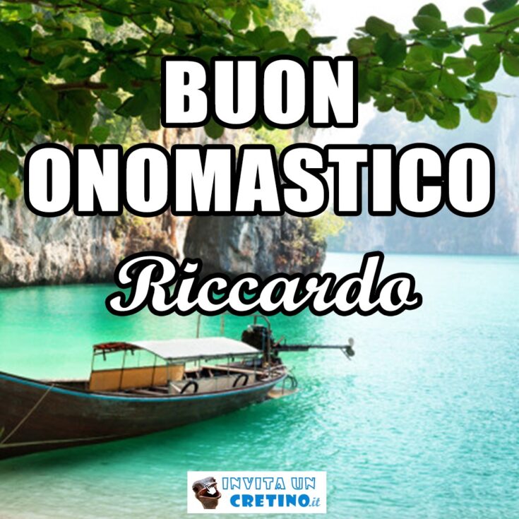 buon onomastico riccardo 1 maggio