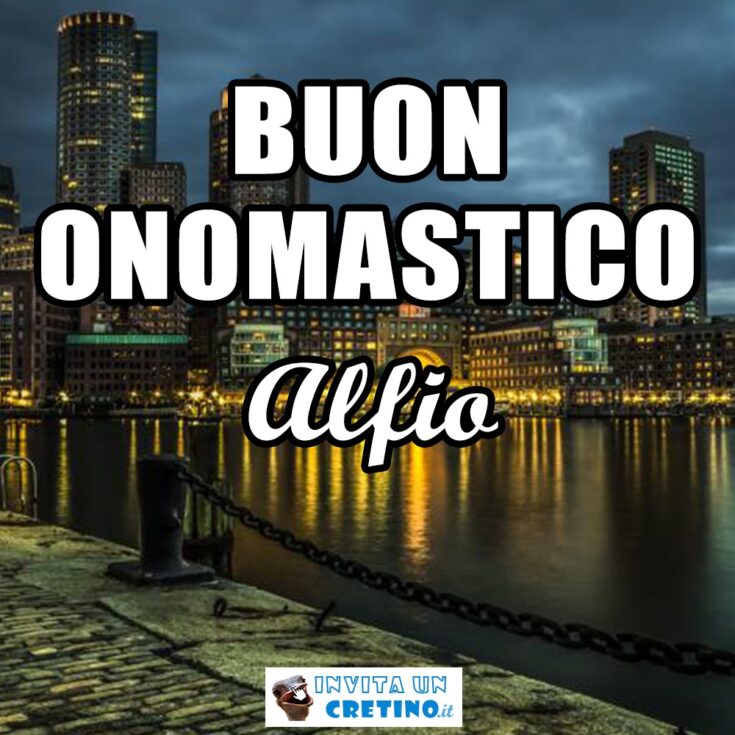 buon onomastico alfio 10 maggio