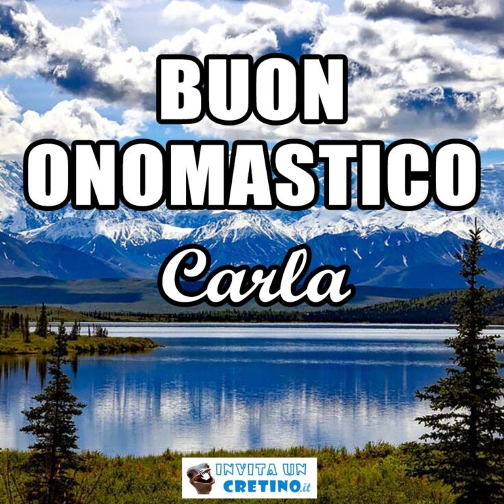 buon onomastico carla 9 maggio