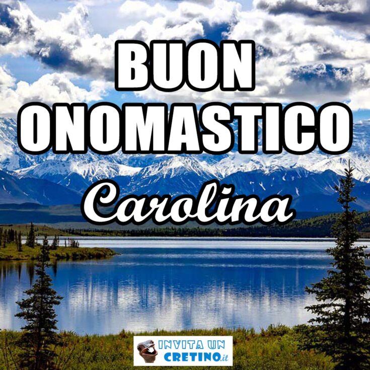 buon onomastico carolina 9 maggio