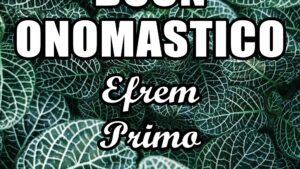 buon onomastico efrem primo 9 giugno