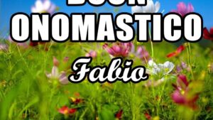 buon onomastico fabio 11 maggio